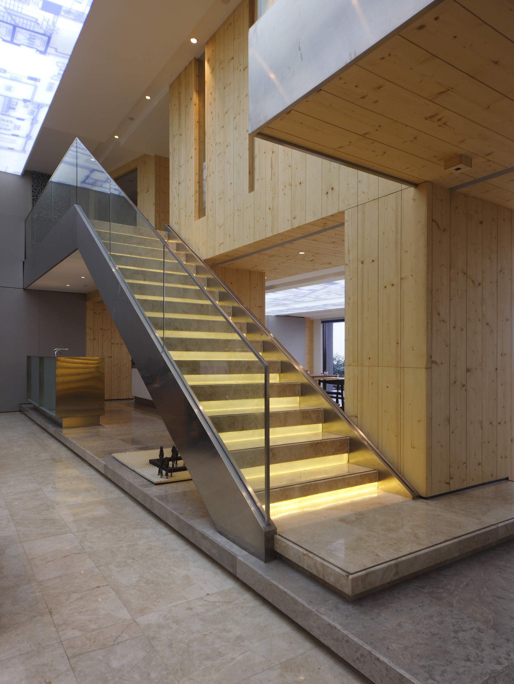 现代风格楼梯间装修设计效果图
