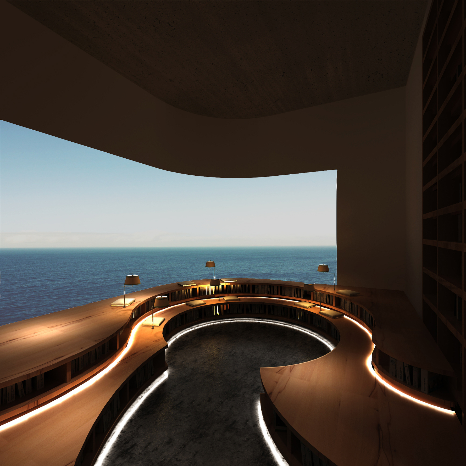 佛爱瑜伽 - 现代风格五室二厅二卫装修效果图 - ***杰设计效果图 - 每