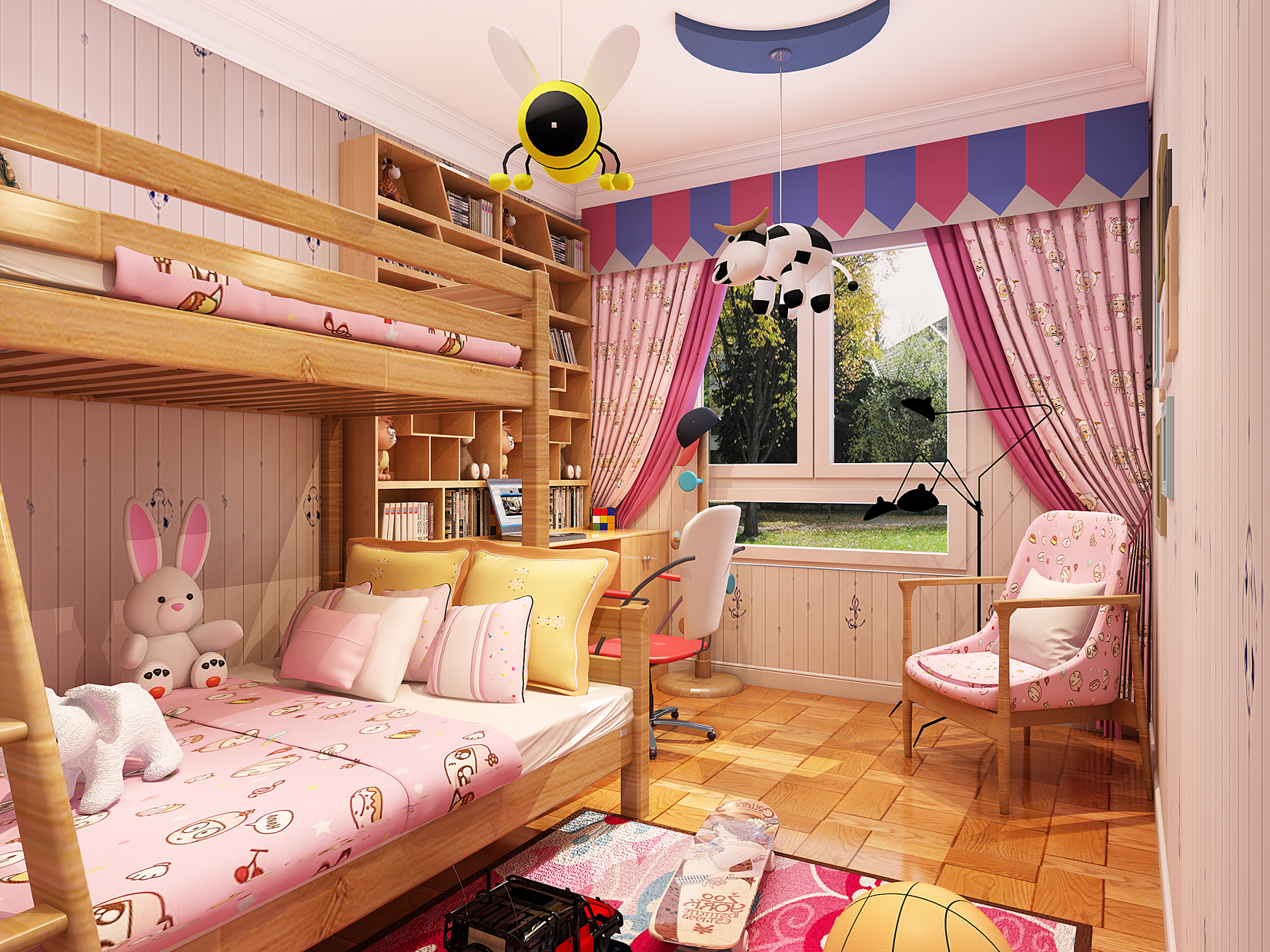 欧式风格儿童房装修设计效果图