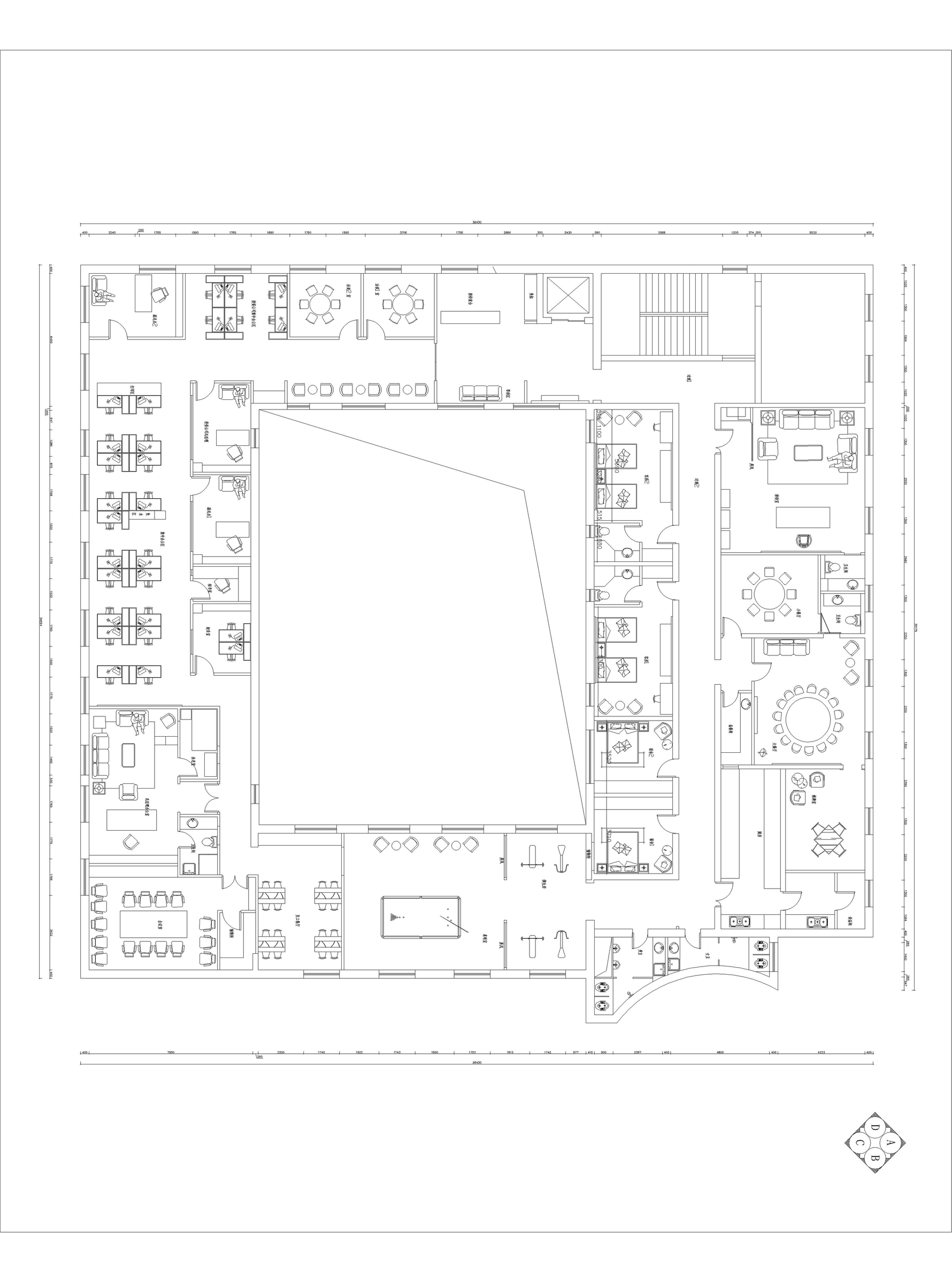 中式风格其它装修设计效果图