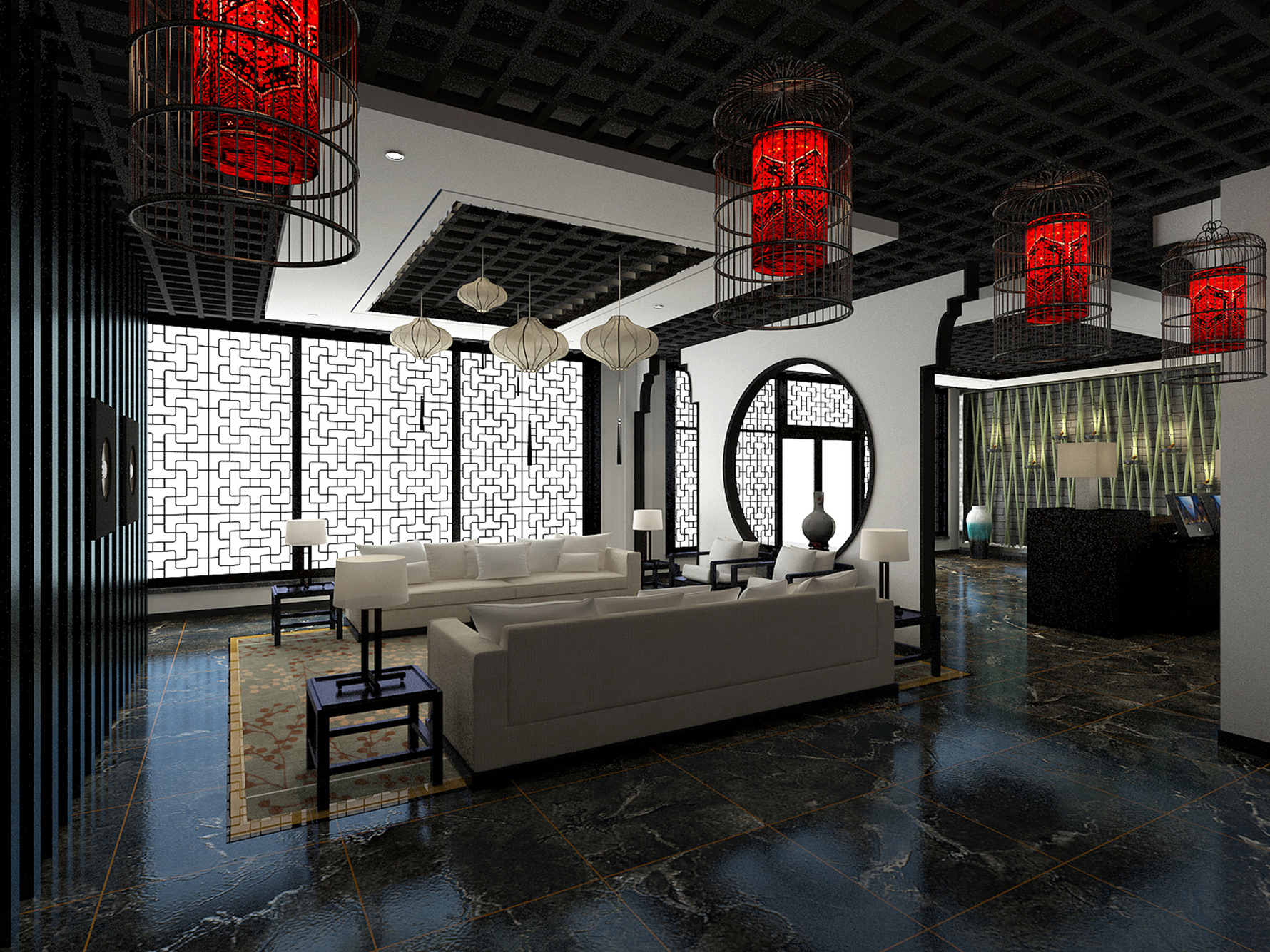 中式风格其它装修设计效果图