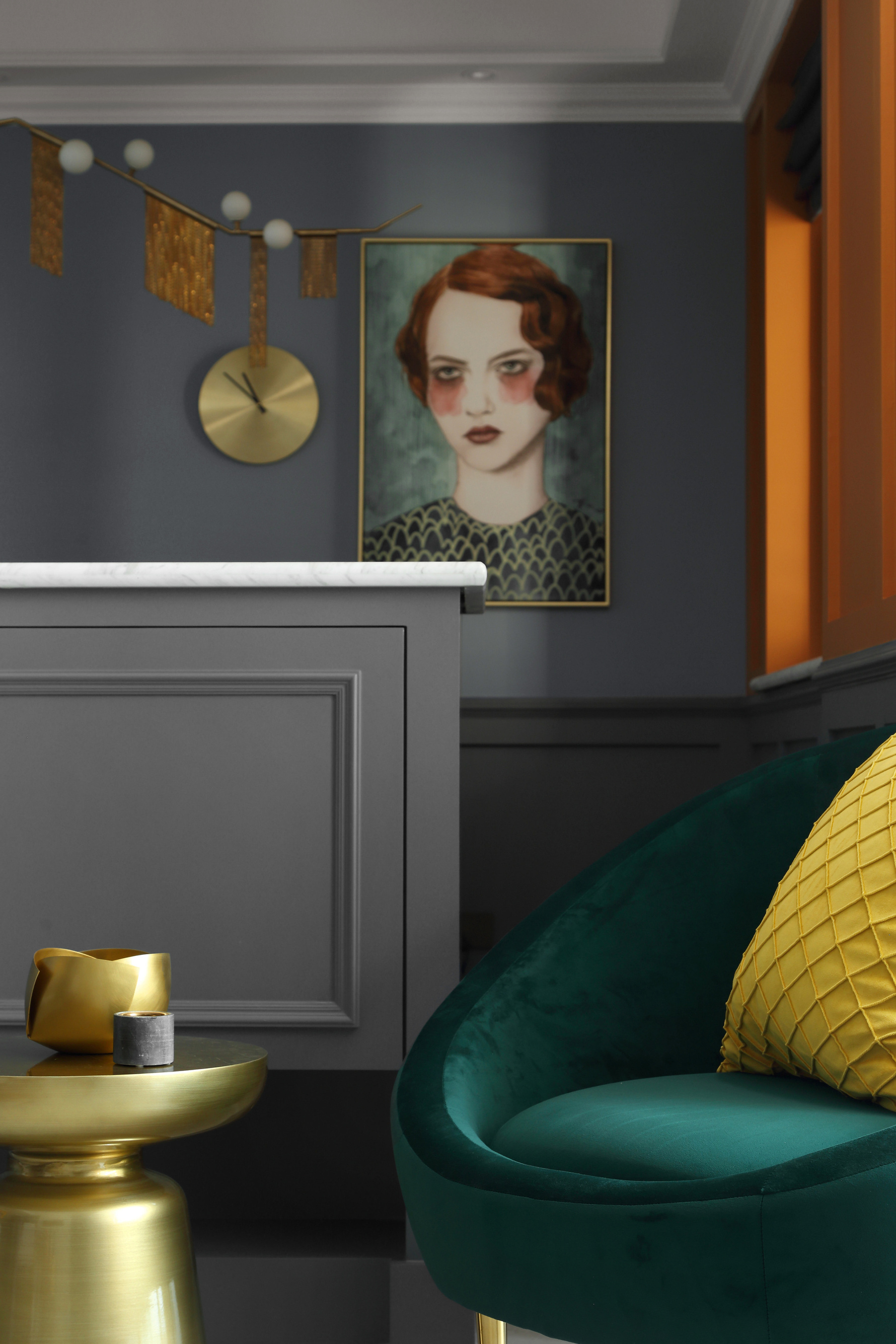 野兽派 fauvism - 混搭风格三室一厅一卫装修效果图 - ***憬设计效果