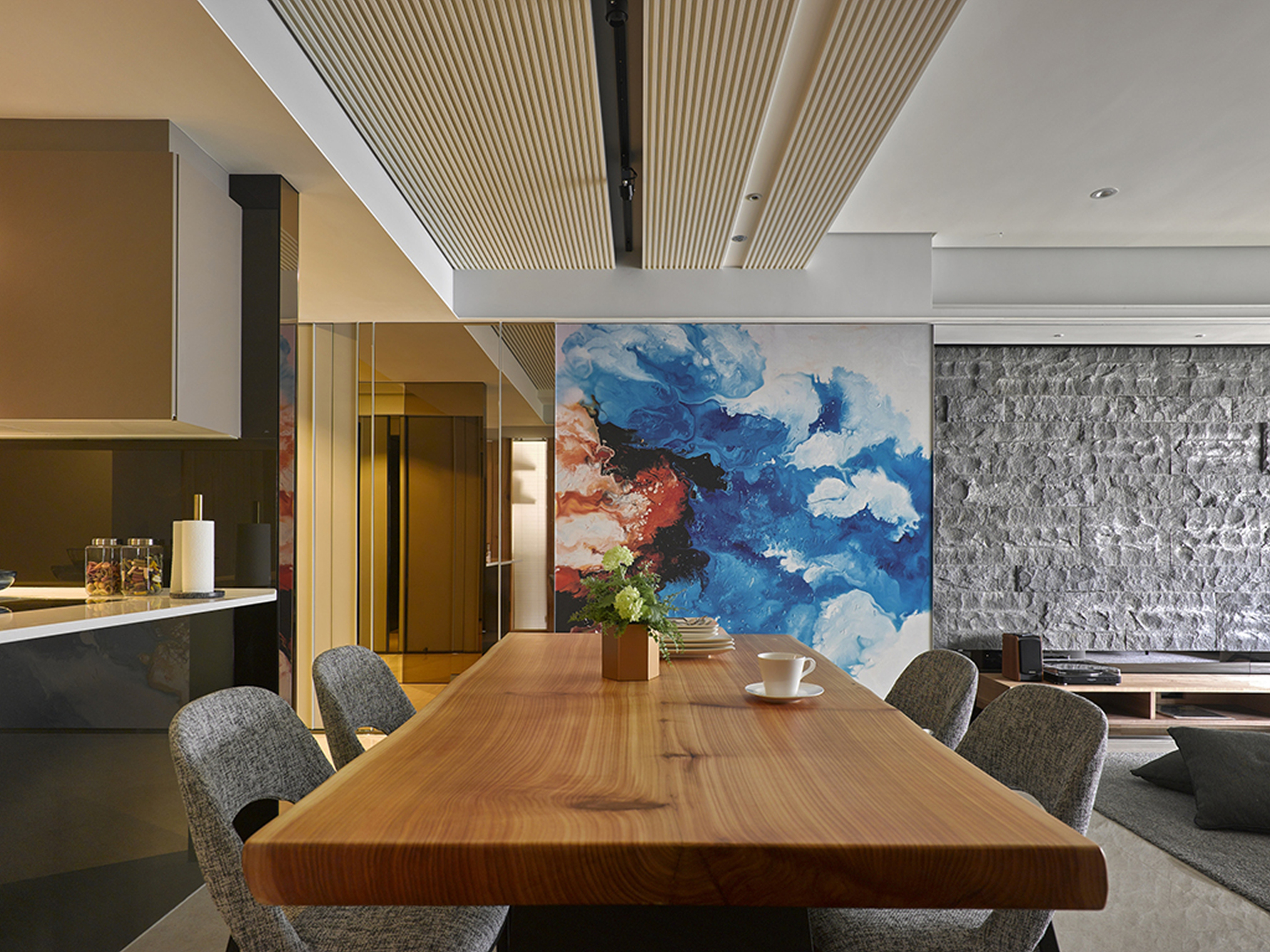 印象64美术馆 - 现代风格一室一厅一卫装修效果图 - 13269988502