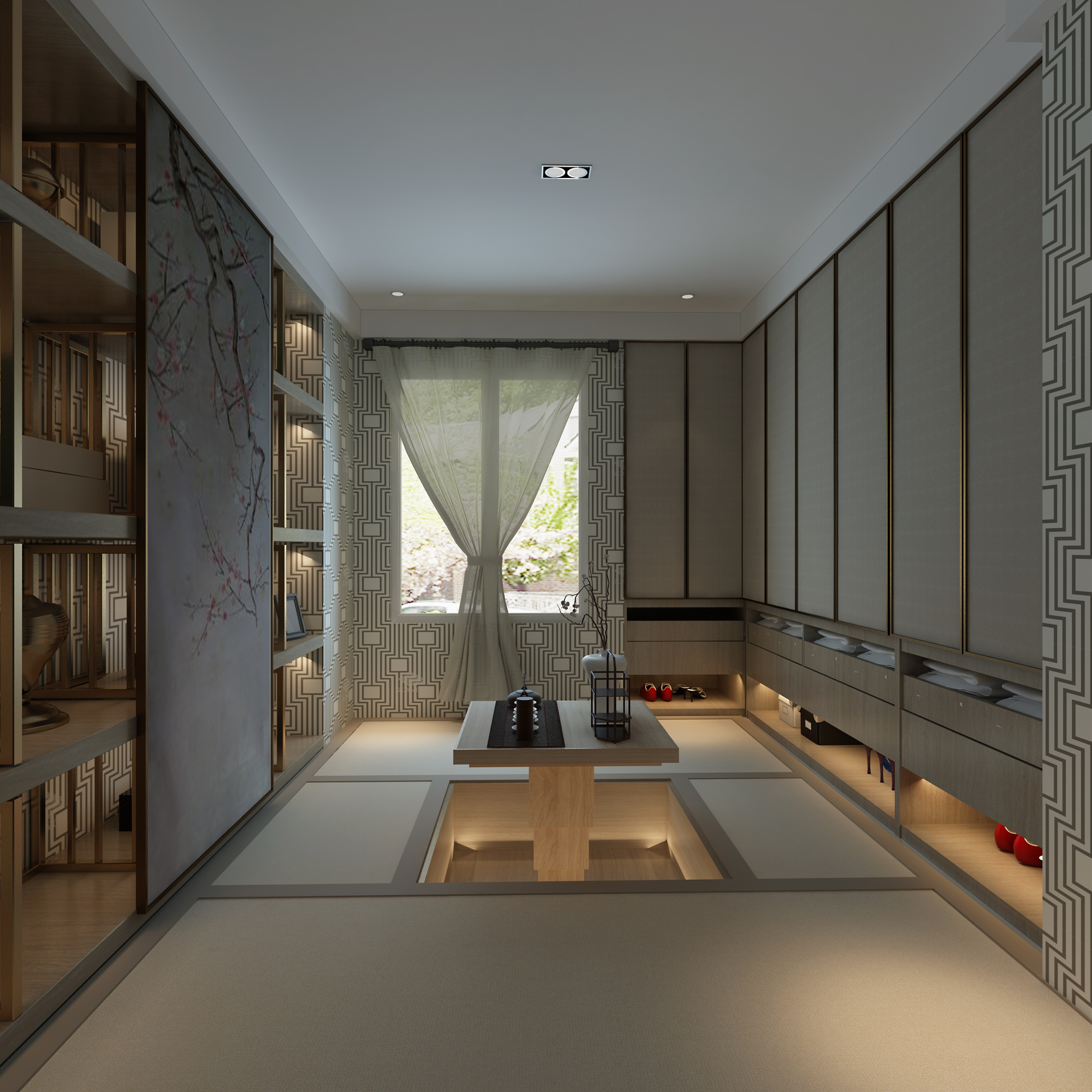 混搭风格休闲厅装修设计效果图